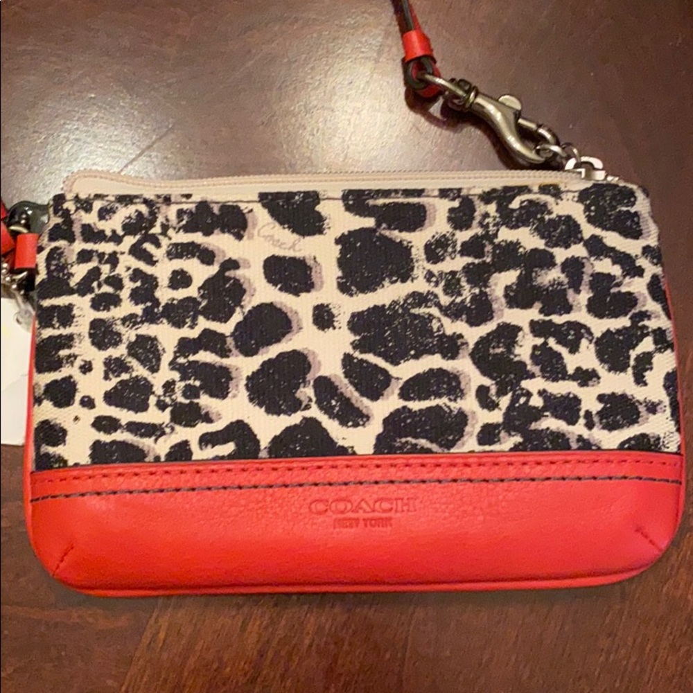 Coach wristlet bag